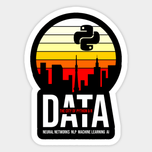 Data City Sticker